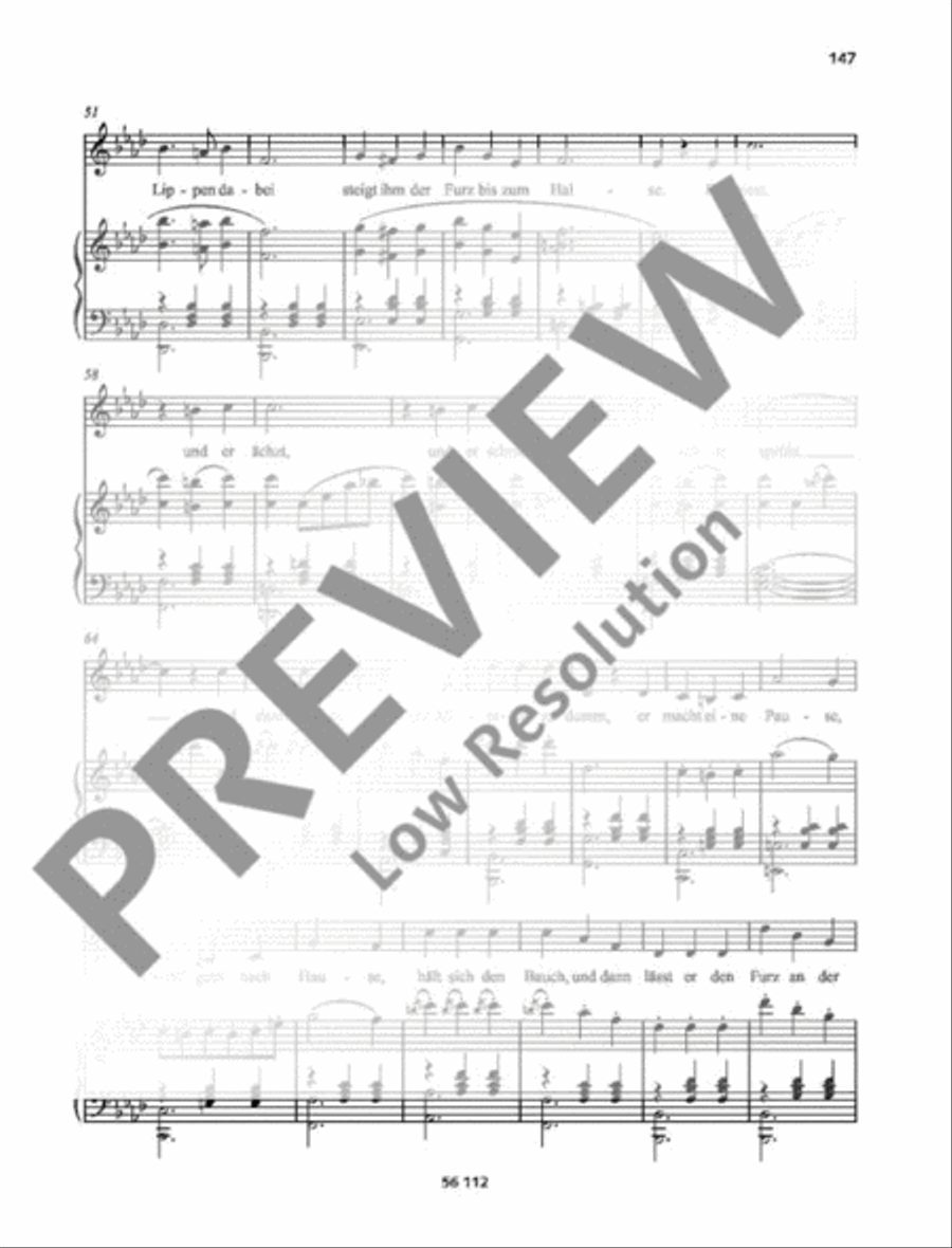 Der Furz Der Furz Voice Solo scores gallery preview page 4