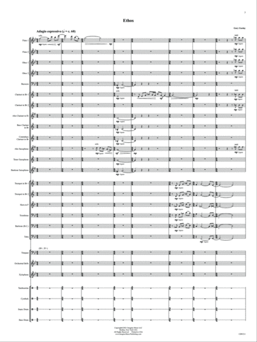 Ethos Concert Band scores gallery preview page 3