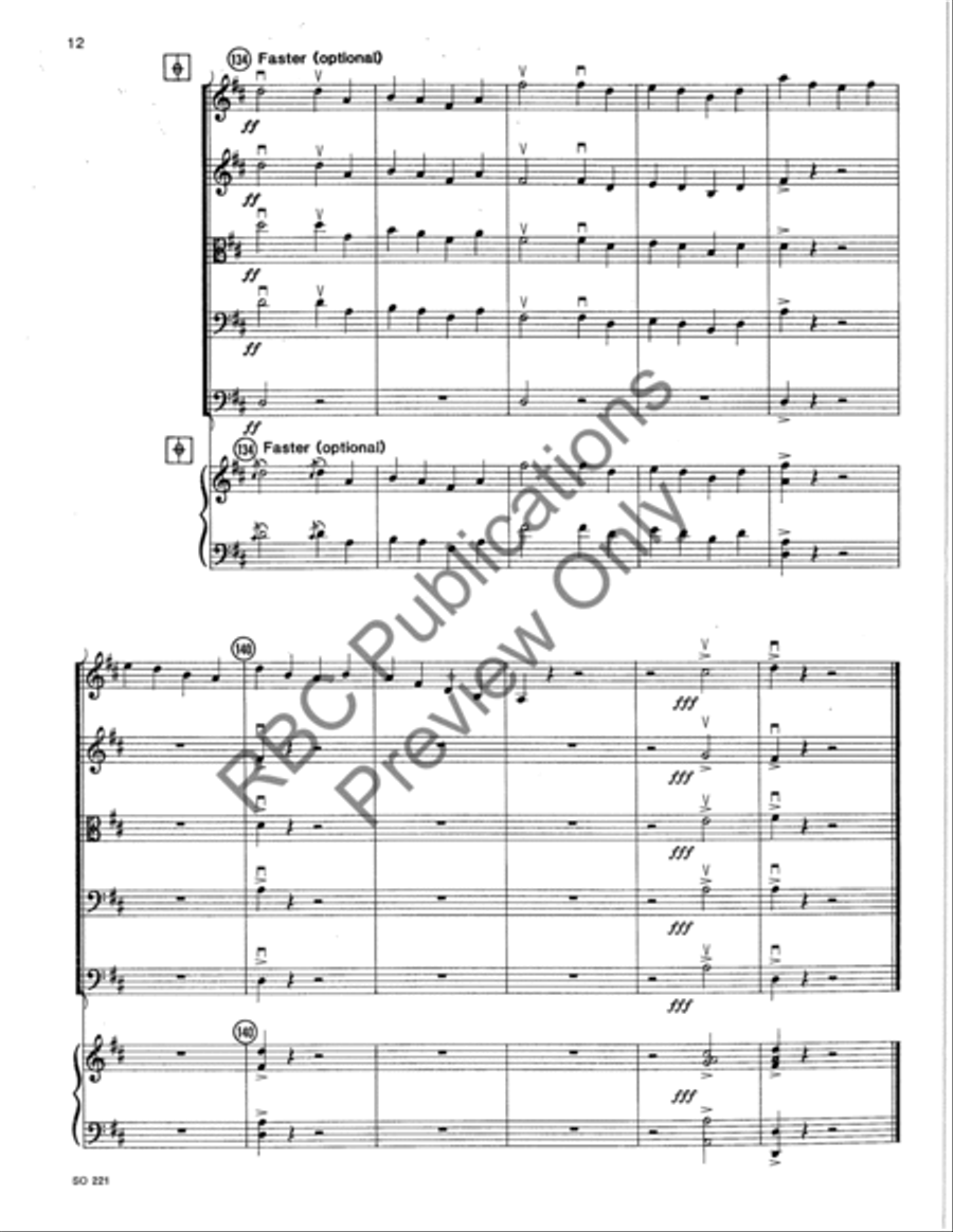 Gold Country (Score) Gold Country (Score) String Orchestra scores gallery preview page 13