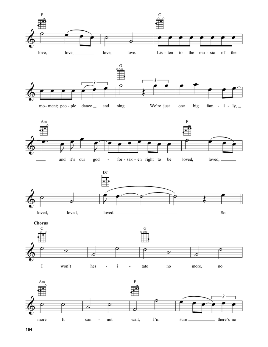 I'm Yours Baritone Ukulele scores gallery preview page 3