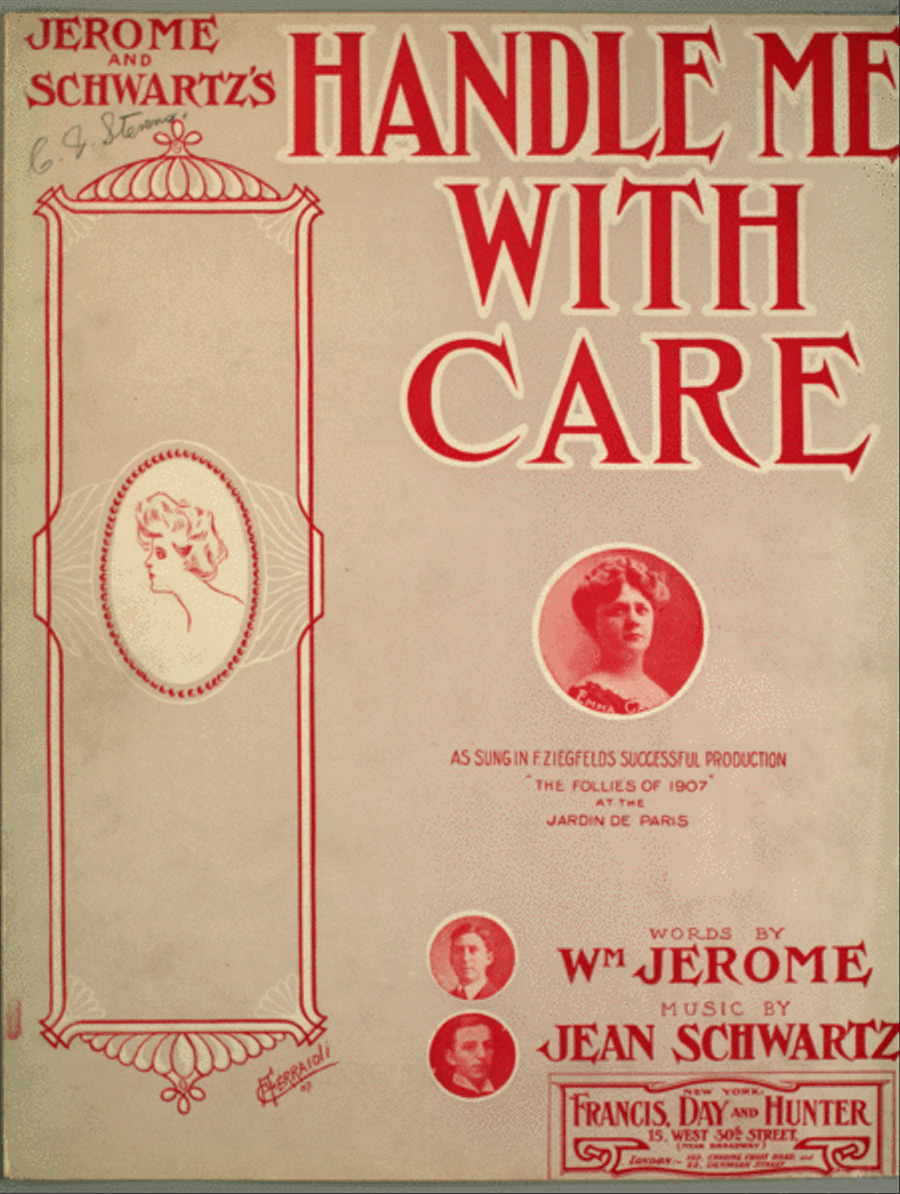 Jerome and Schwartz's Handle Me With Care Voice scores gallery preview page 1