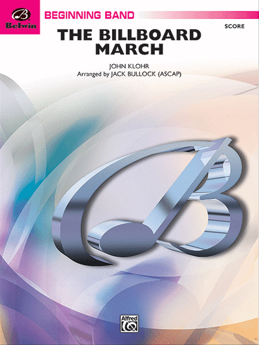 The Billboard March The Billboard March Concert Band scores gallery preview page 1
