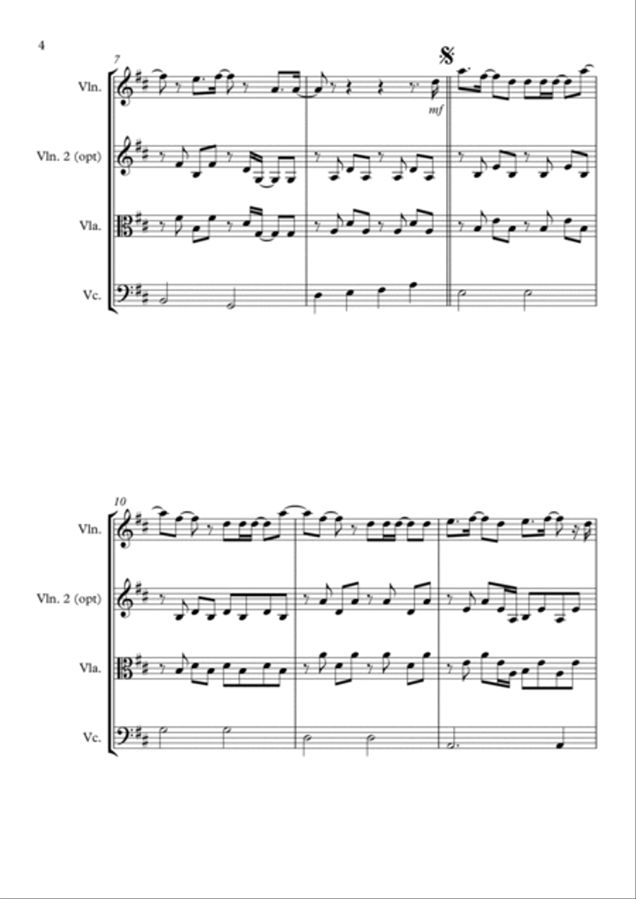 The A Team String Trio scores gallery preview page 5