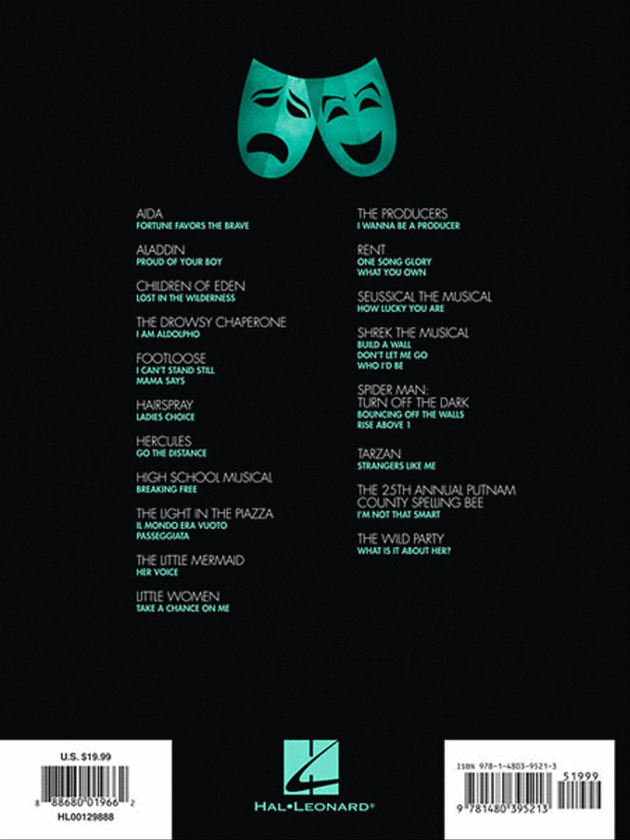 Contemporary Musical Theatre for Teens Voice scores gallery preview page 2