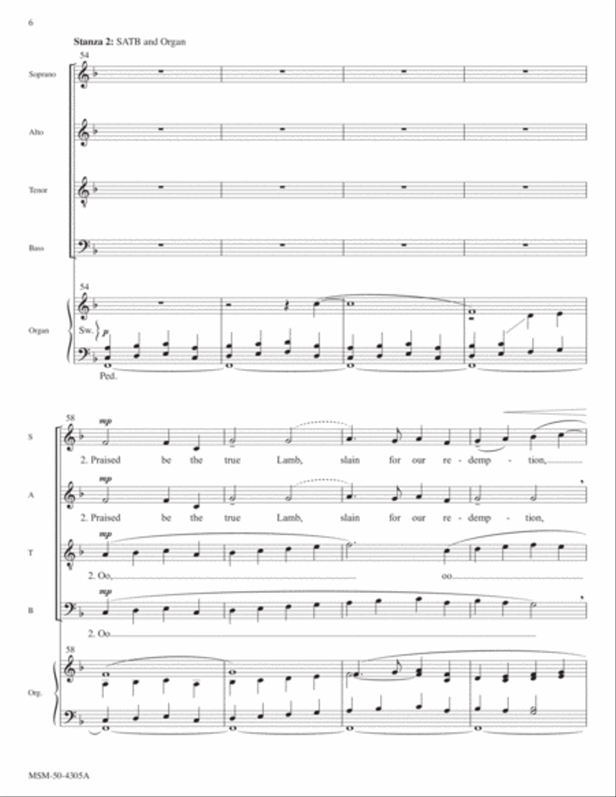 Splendor and Honor Choir scores gallery preview page 6