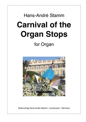 Book cover for Carnival of the Organ Stops for organ