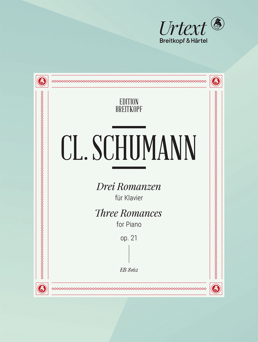 3 Romances Op. 21 Piano Solo scores gallery preview page 1
