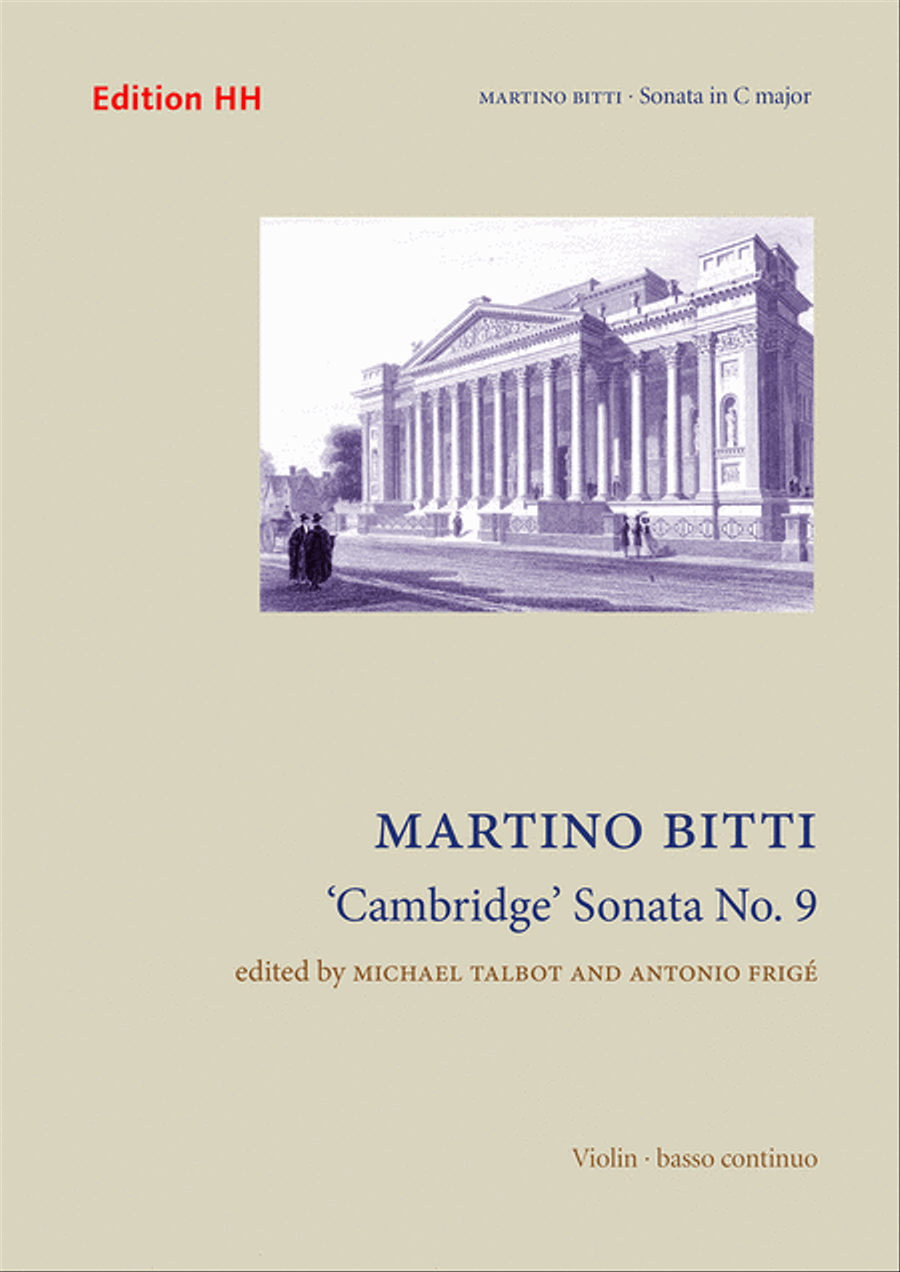 'Cambridge' Sonata No. 9 Violin scores gallery preview page 1