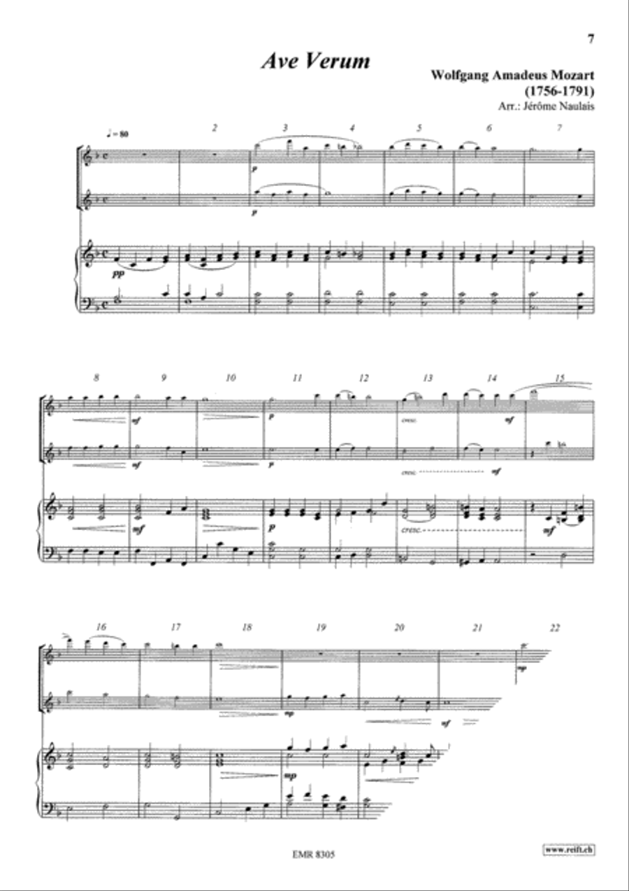 Album Volume 5 Flute Duet scores gallery preview page 6