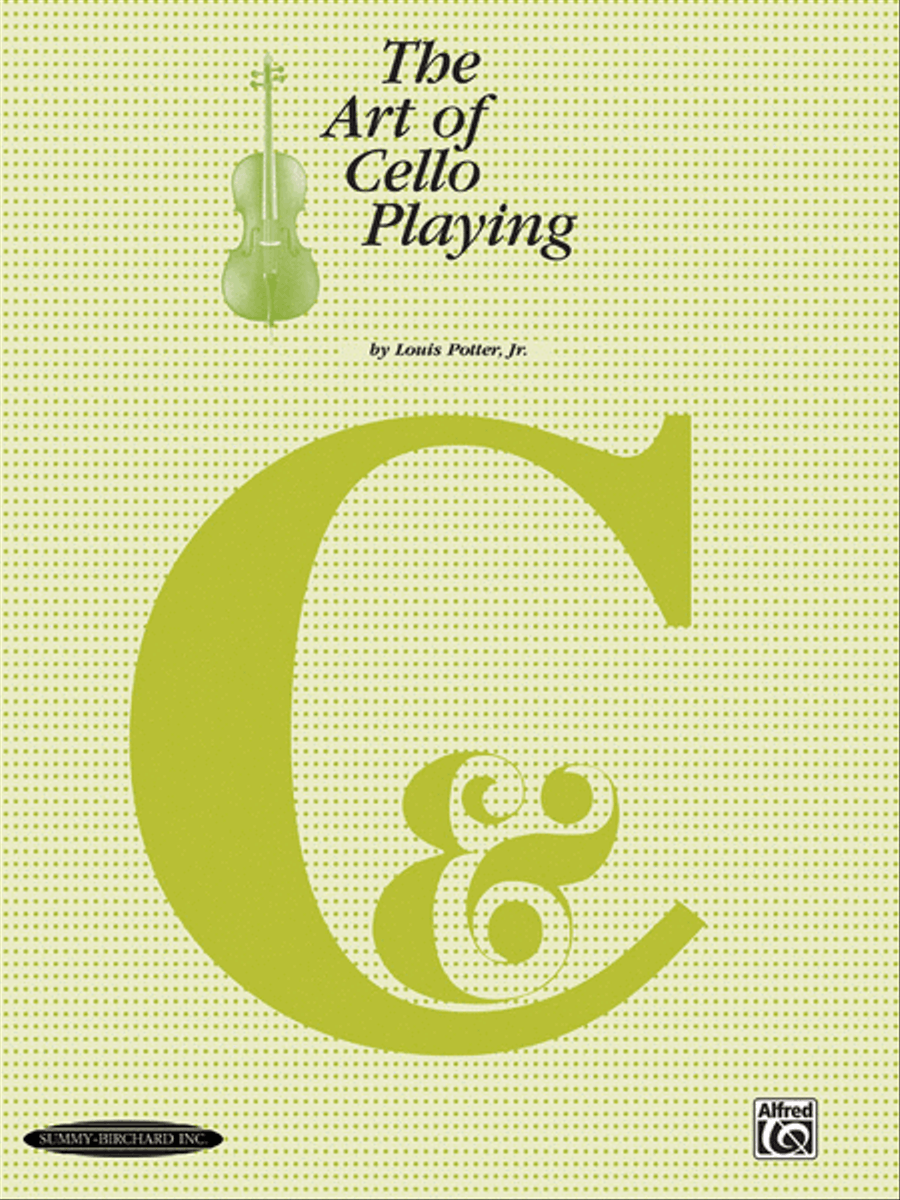The Art of Cello Playing Cello scores gallery preview page 1