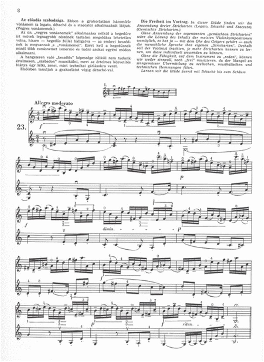 Gradus ad Parnassum III op. 38 30 fortgeschrittene String Duet scores gallery preview page 3