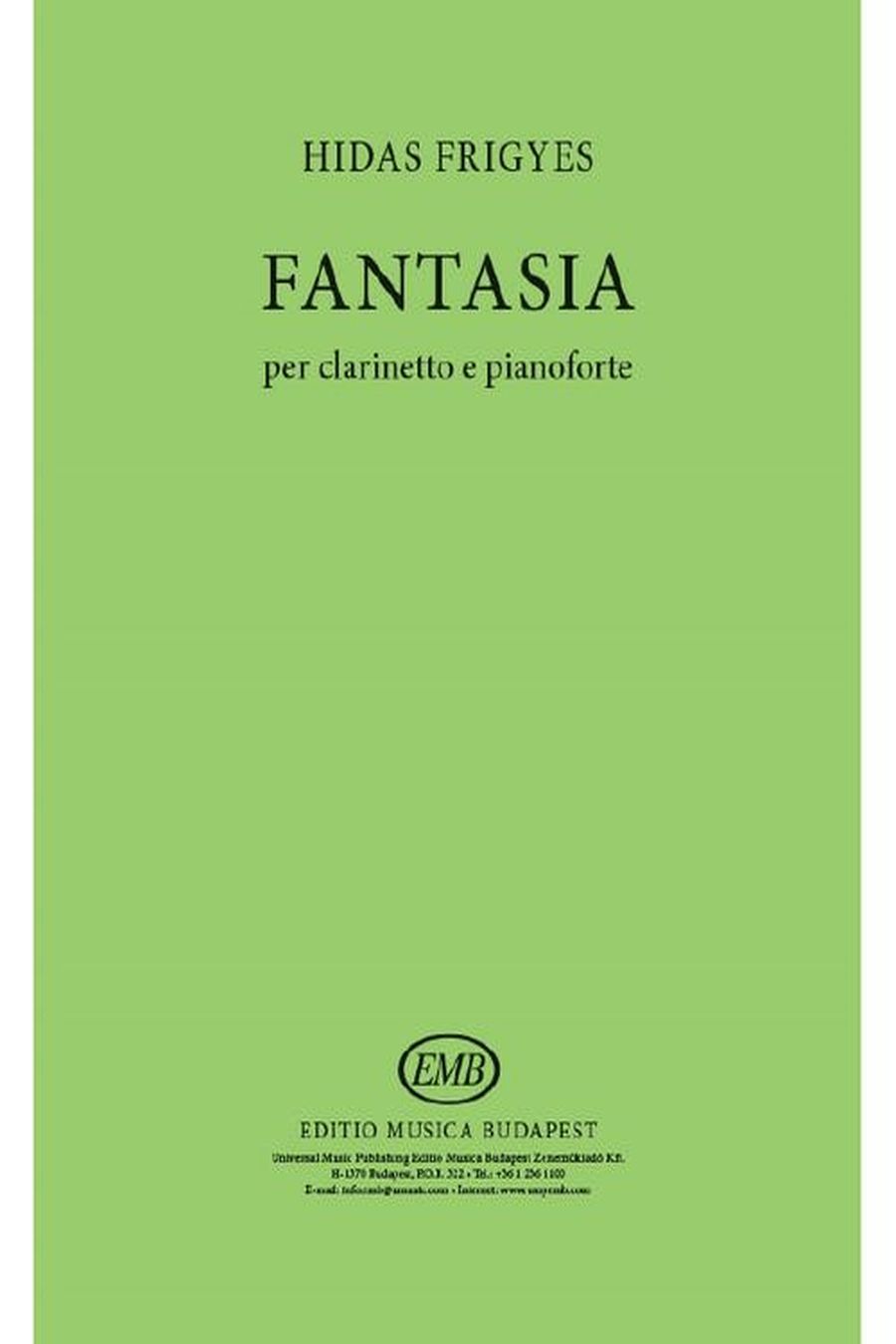 Fantasia Clarinet Solo scores gallery preview page 2