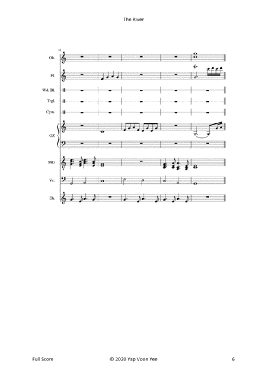 The River Large Ensemble scores gallery preview page 6