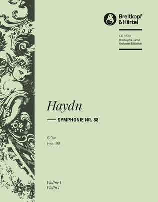 Book cover for Symphony No. 88 in G major Hob I:88