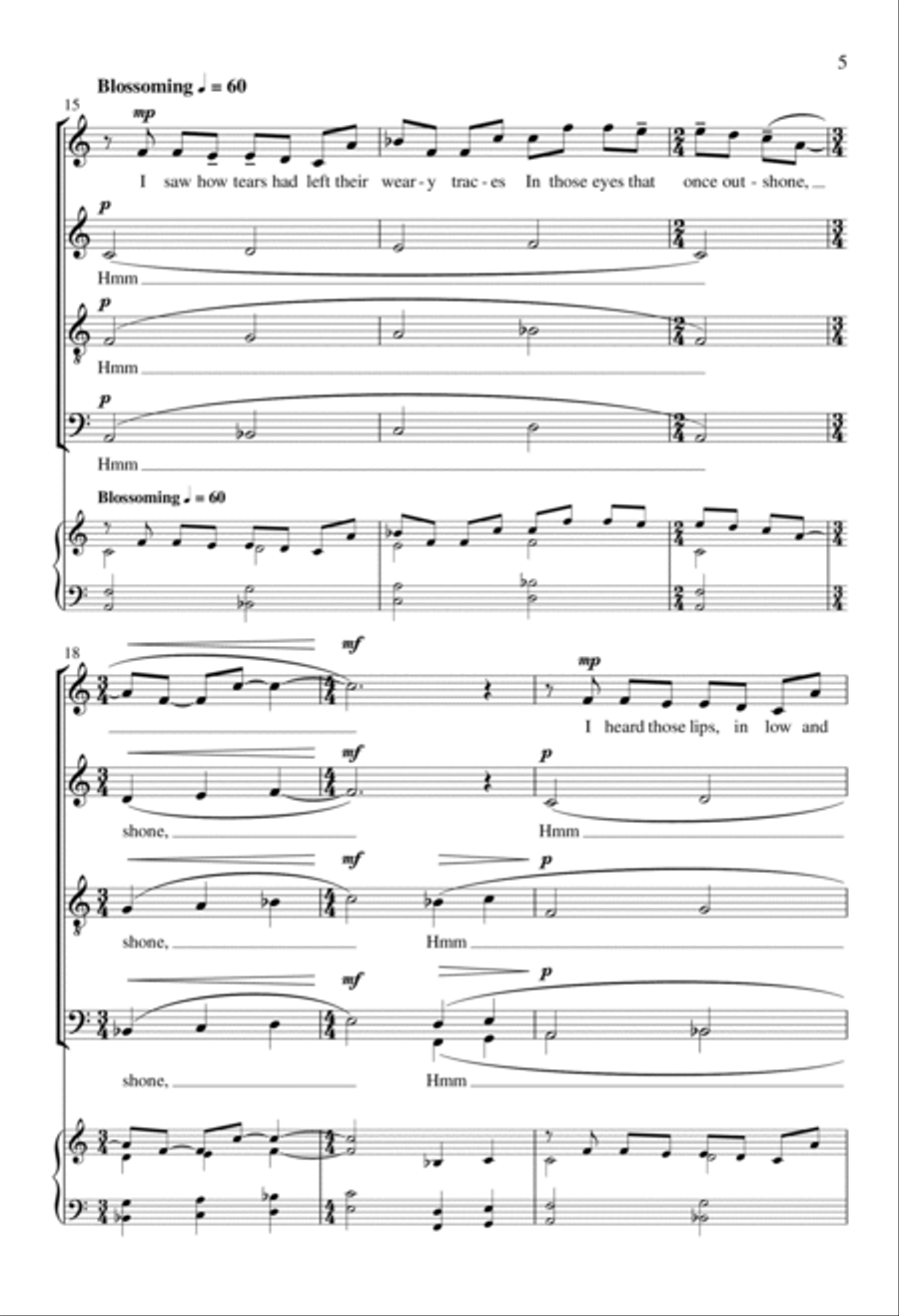 Breathe 4-Part scores gallery preview page 5