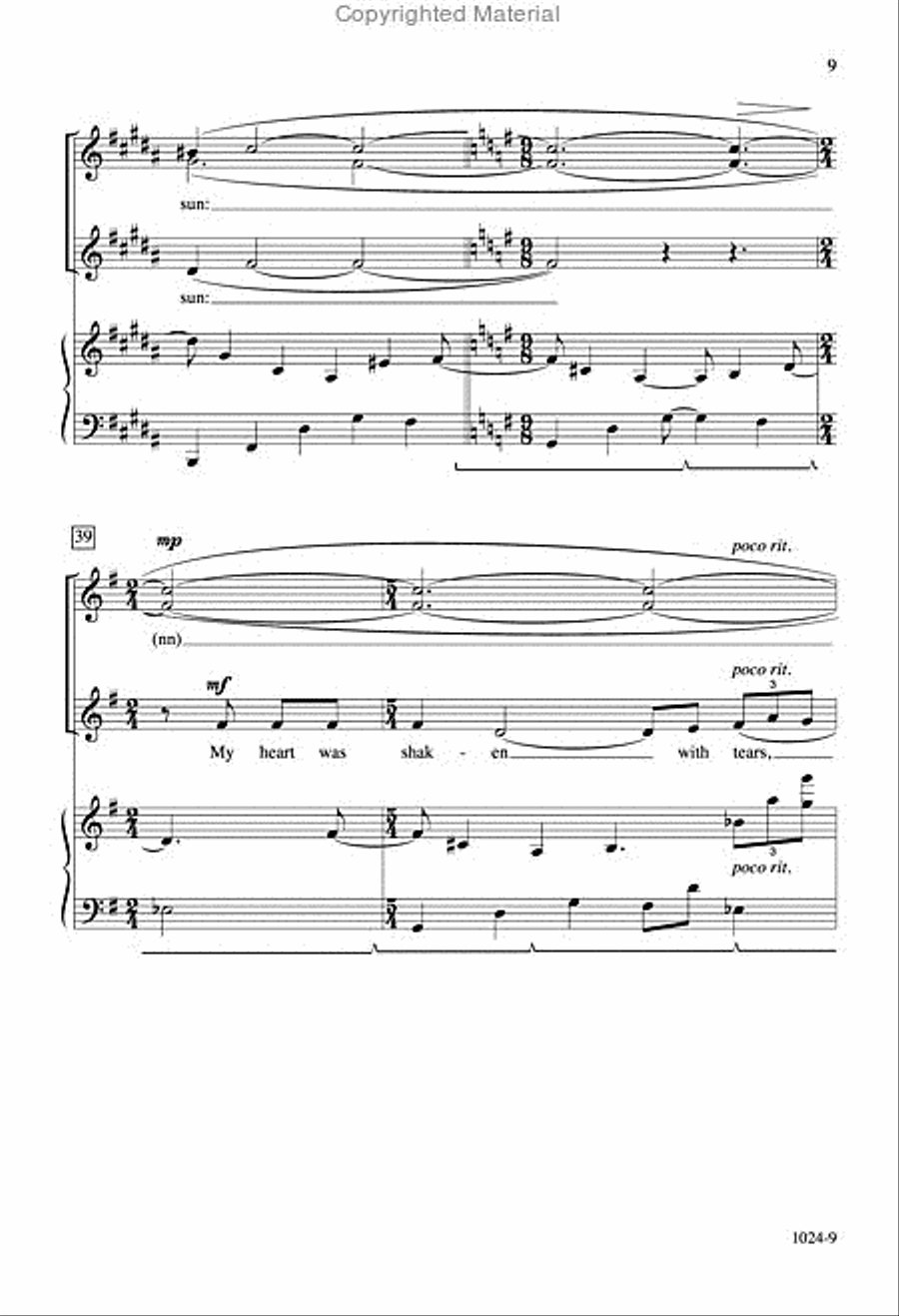 Everyone Sang - SSA Octavo SSA scores gallery preview page 8