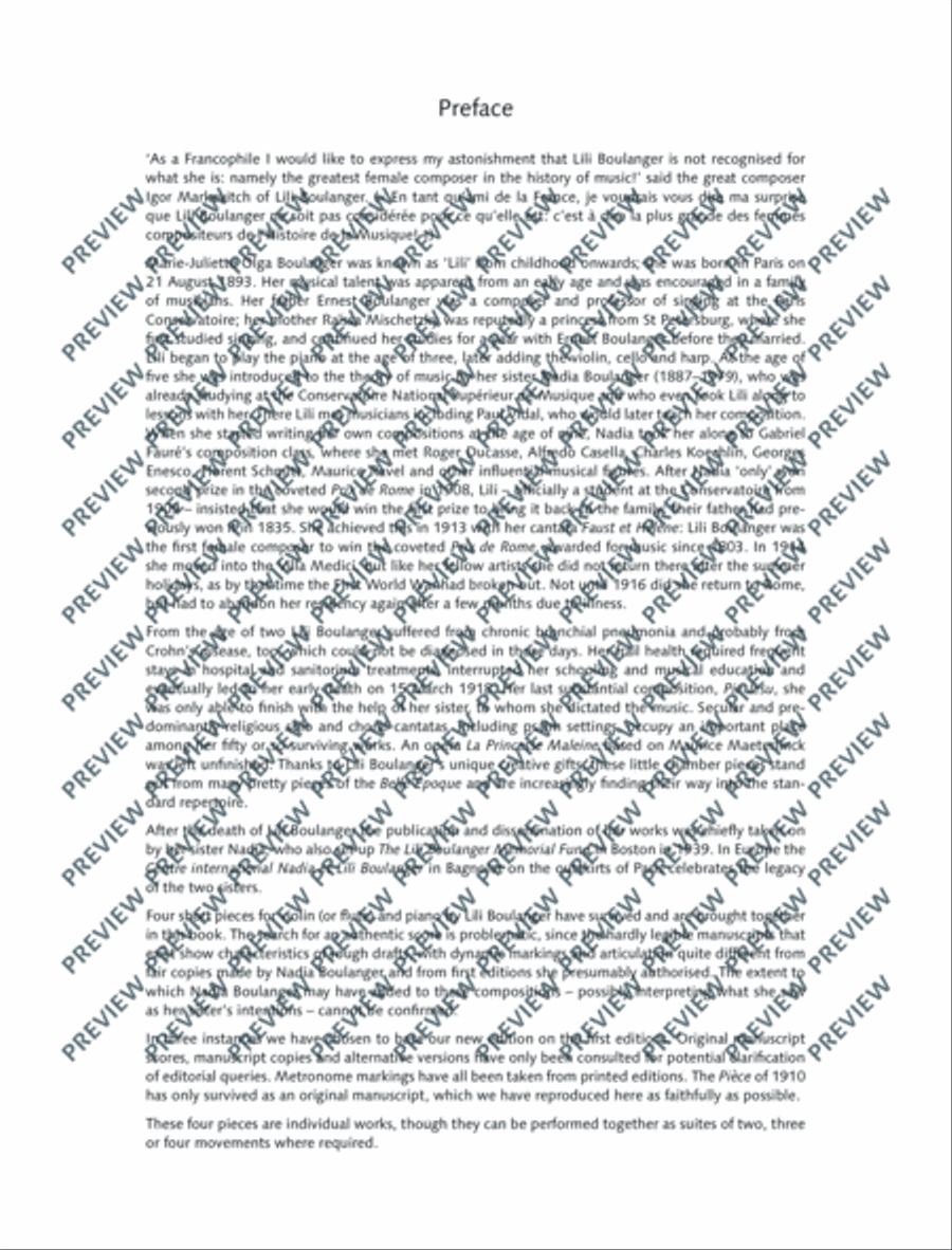 Complete Violin Works Violin Solo scores gallery preview page 4