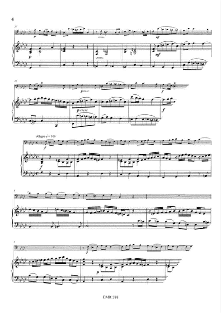 Sonata in F minor Organ scores gallery preview page 4
