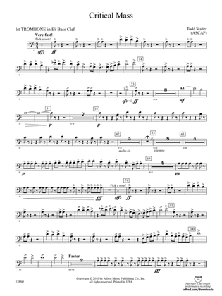 Critical Mass: (wp) 1st B-flat Trombone B.C.