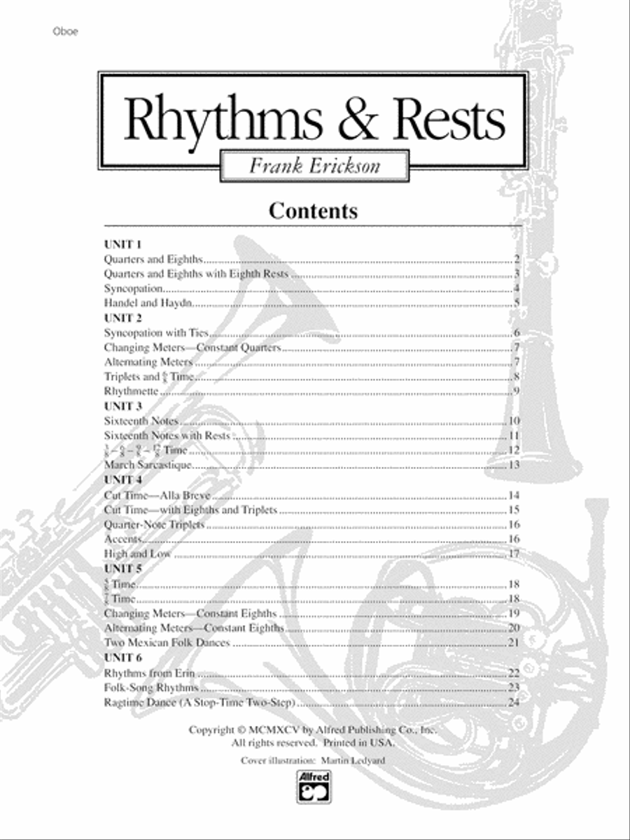 Rhythms & Rests Concert Band Methods scores gallery preview page 5