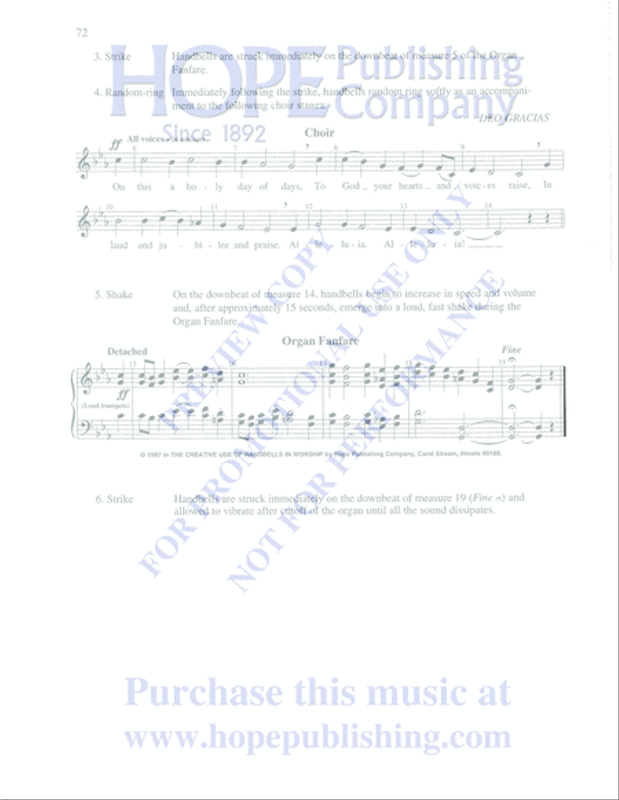 Practical Guide to Arranging Music for Organ, Choir, Handbells & Other Instrumen Choir scores gallery preview page 73