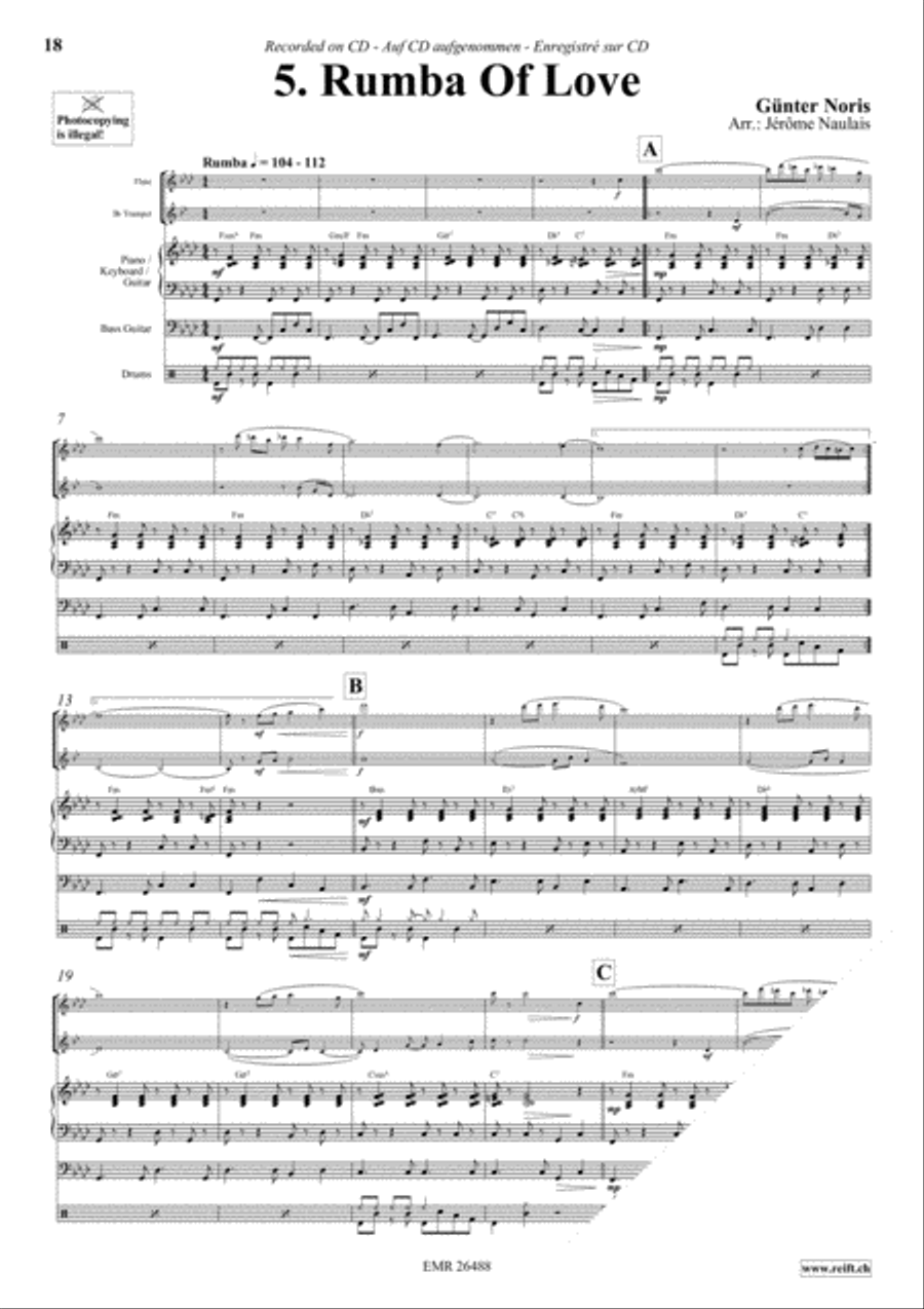 Let's Dance Volume 4 Flute scores gallery preview page 7