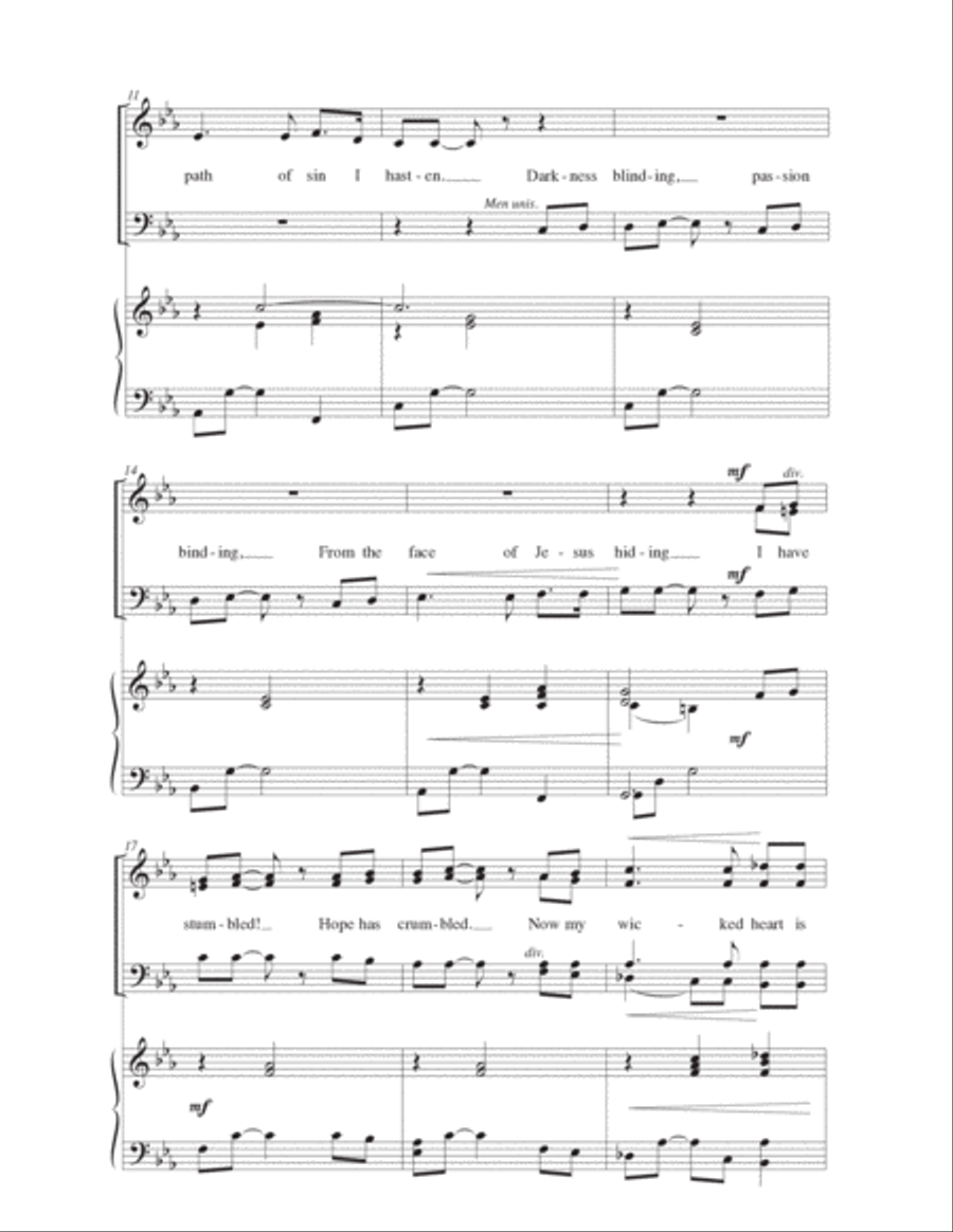 I'm Coming Back 4-Part scores gallery preview page 2