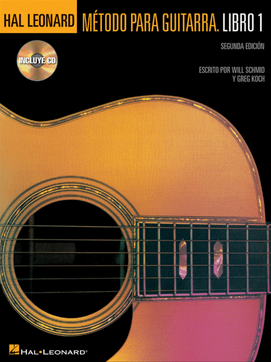 Spanish Edition: Hal Leonard Metodo Para Guitarra Libro 1 – Segunda Edition Guitar scores gallery preview page 1