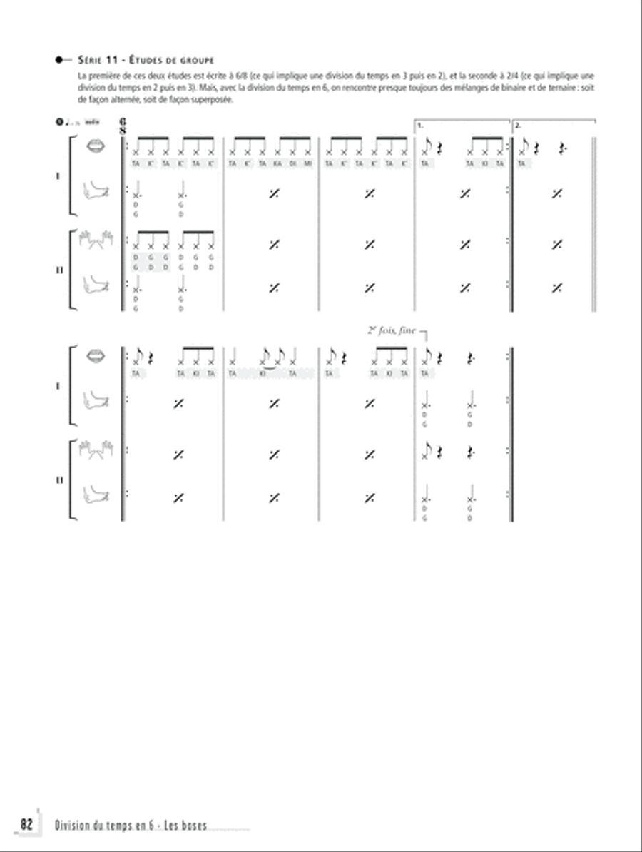 Les Cahiers du rythme - Volume 1: Les bases Score scores gallery preview page 6