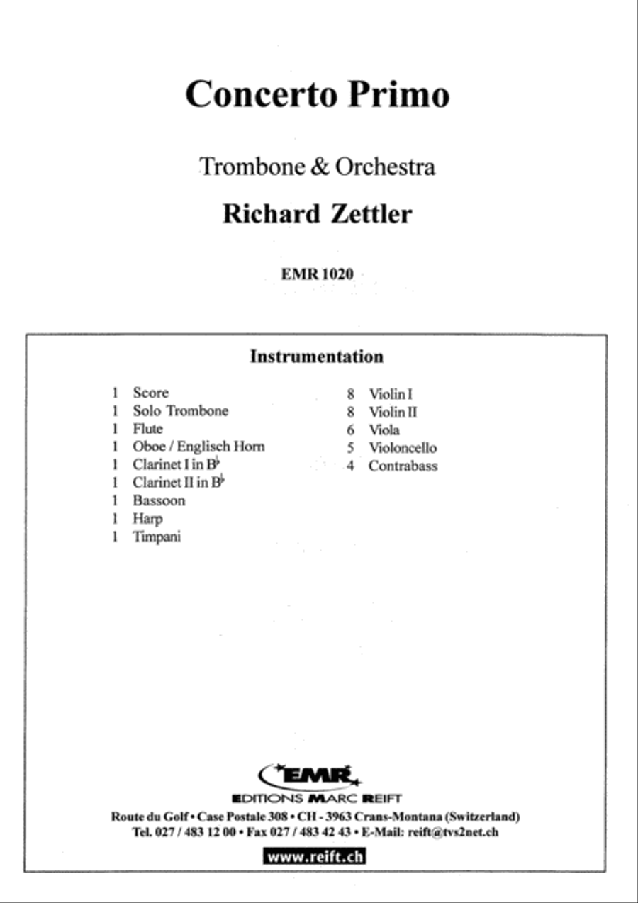 Concerto Primo Orchestra scores gallery preview page 2