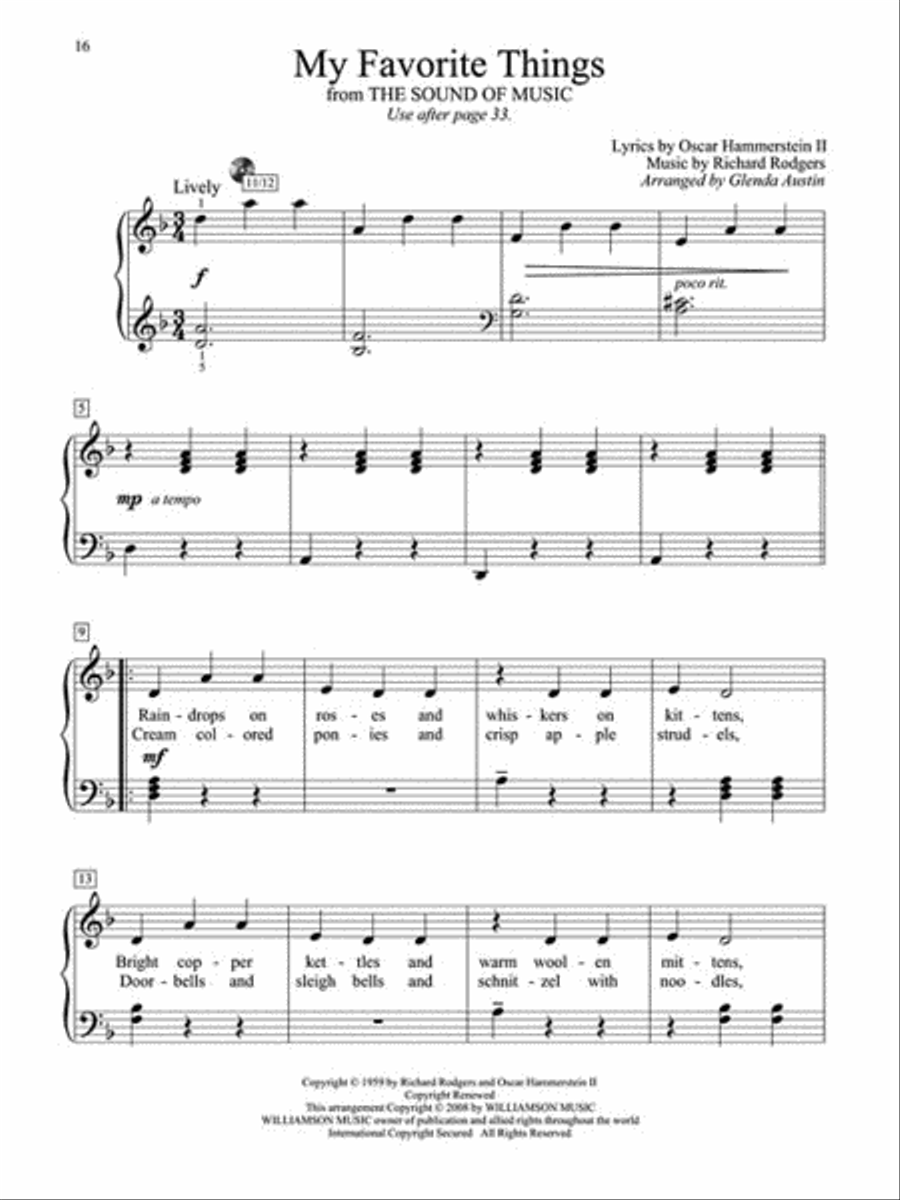 Christmas Piano Solos – Second Grade (Book Only) Piano Solo scores gallery preview page 6
