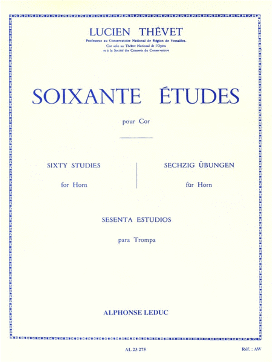 60 Studies For Horn Horn scores gallery preview page 1