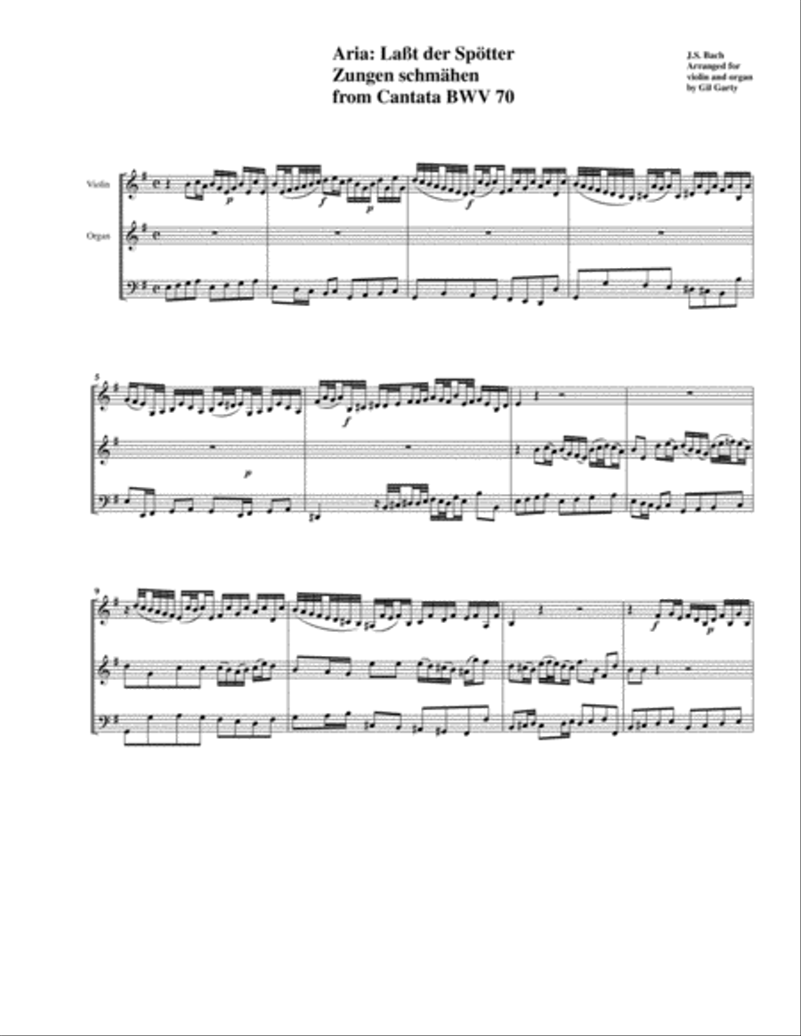 Aria: La Small Ensemble scores gallery preview page 2
