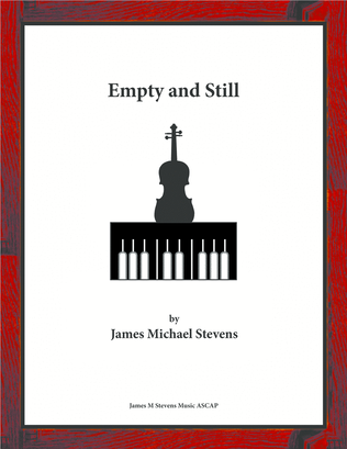 Book cover for Empty and Still - Viola & Piano