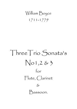 Three Trio Sonatas No.1,2 & 3