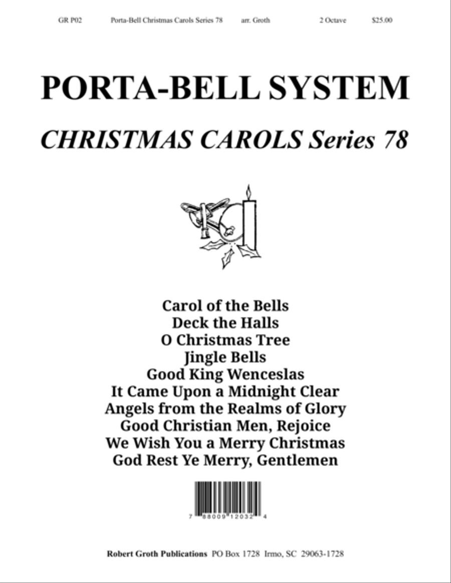 Porta Bell System of Carolling 78 2-Octaves scores gallery preview page 1