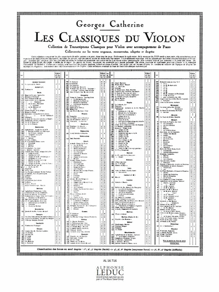 Romance de l'Etoile - Classiques No. 31