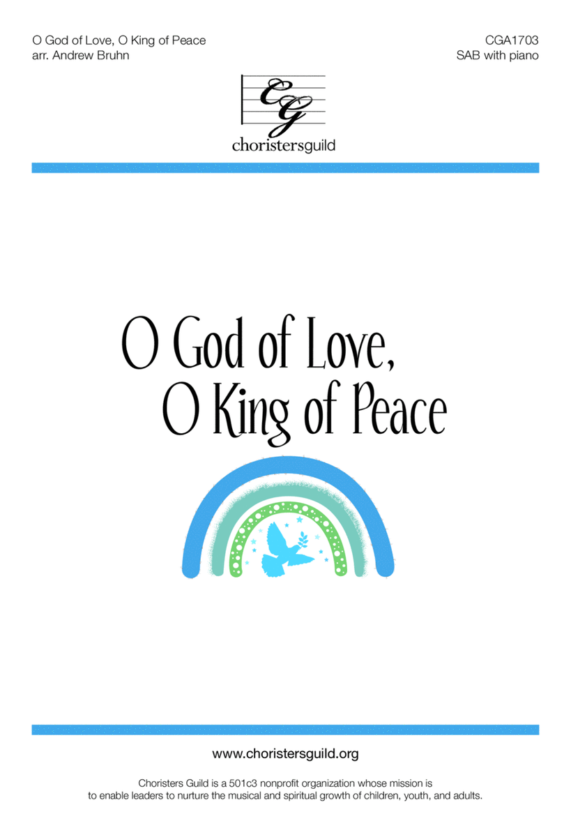 O God of Love, O King of Peace - SAB image number null