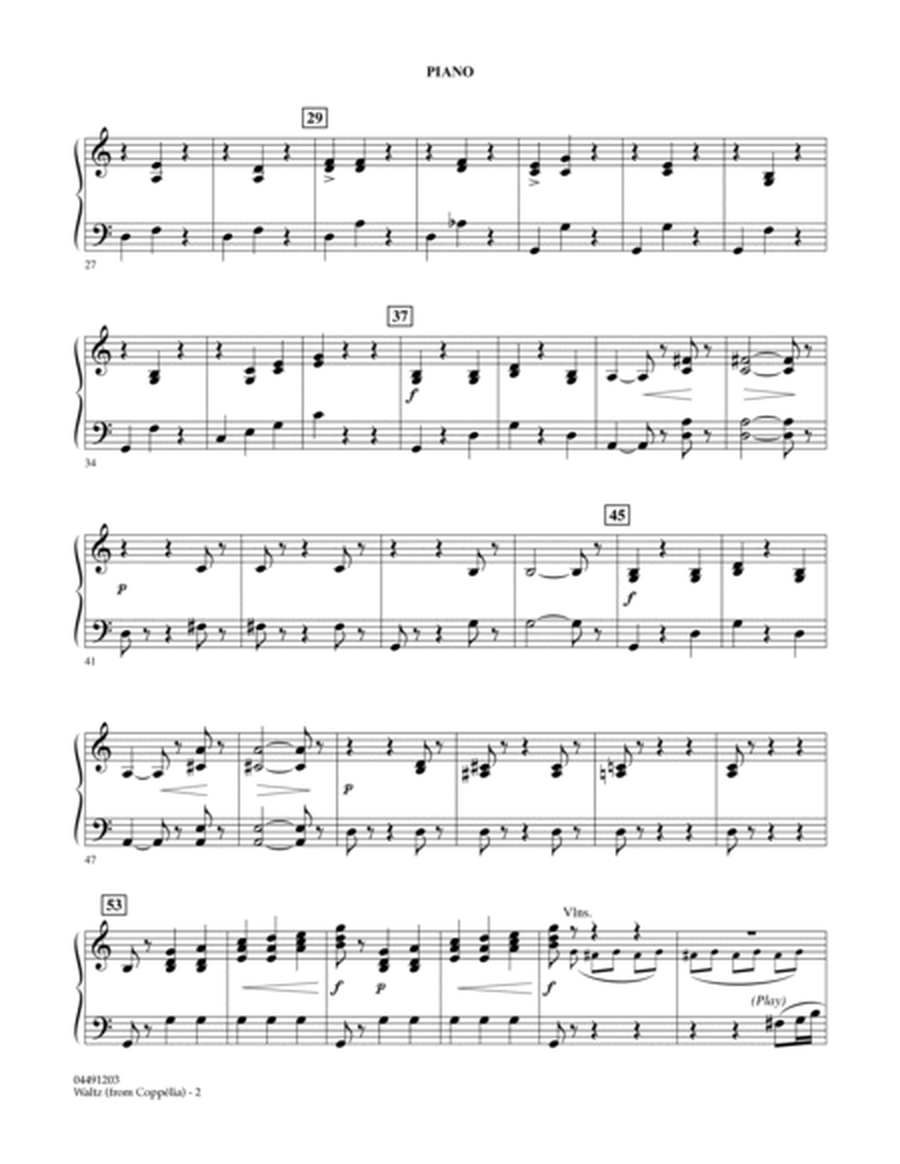 Waltz (from Coppelia) - Piano