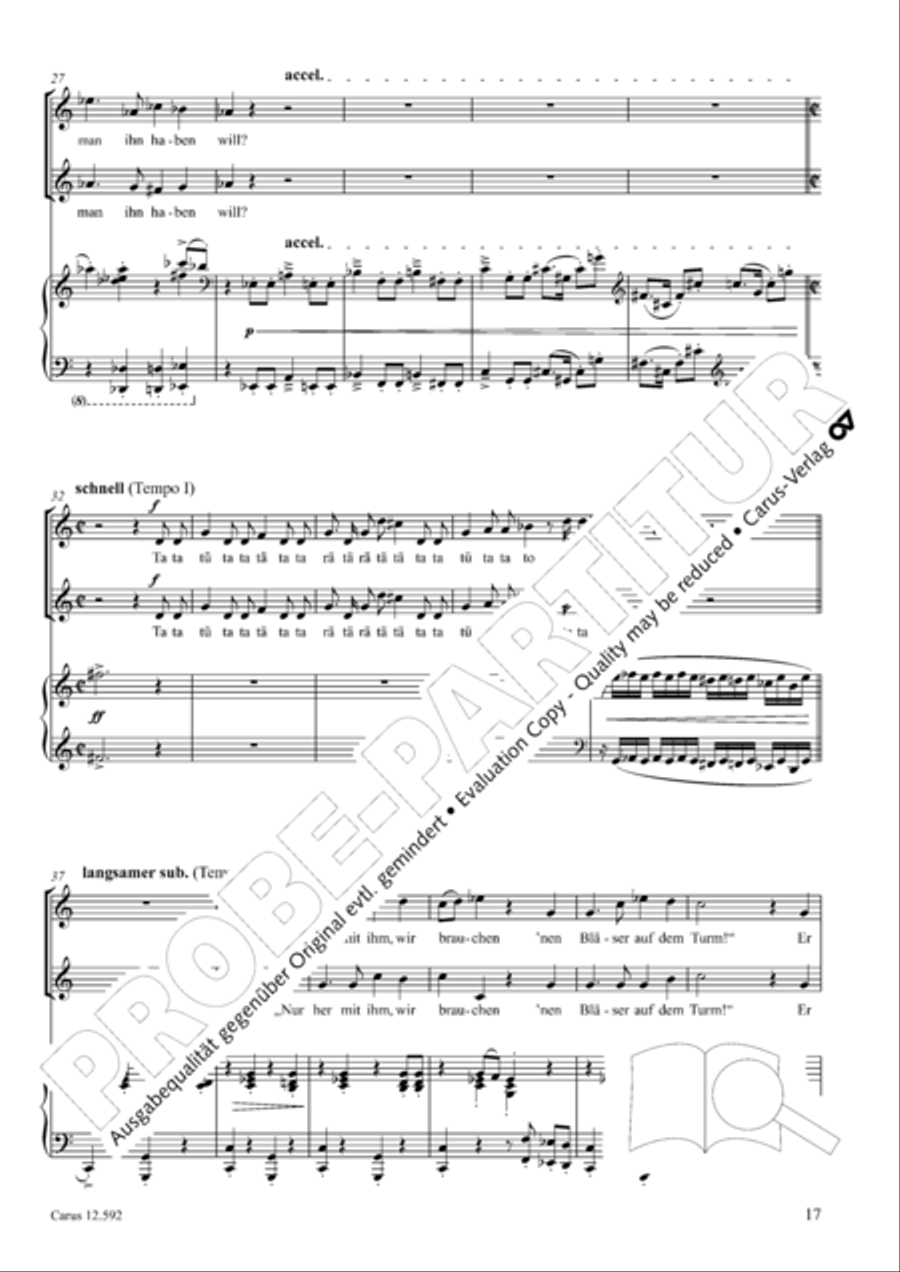 Eulenspiegeleien op. 146. Drei Eulenspiegelszenen Collection / Songbook scores gallery preview page 18