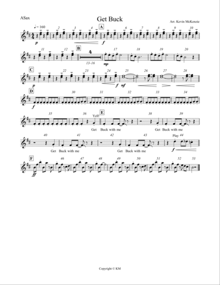 Get Buck Marching Band scores gallery preview page 6