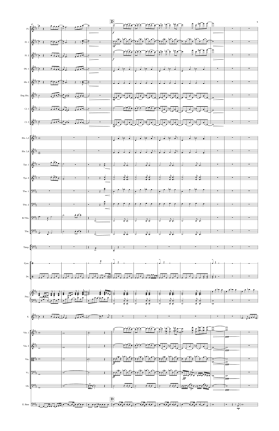 Uninvited Uninvited Full Orchestra scores gallery preview page 5