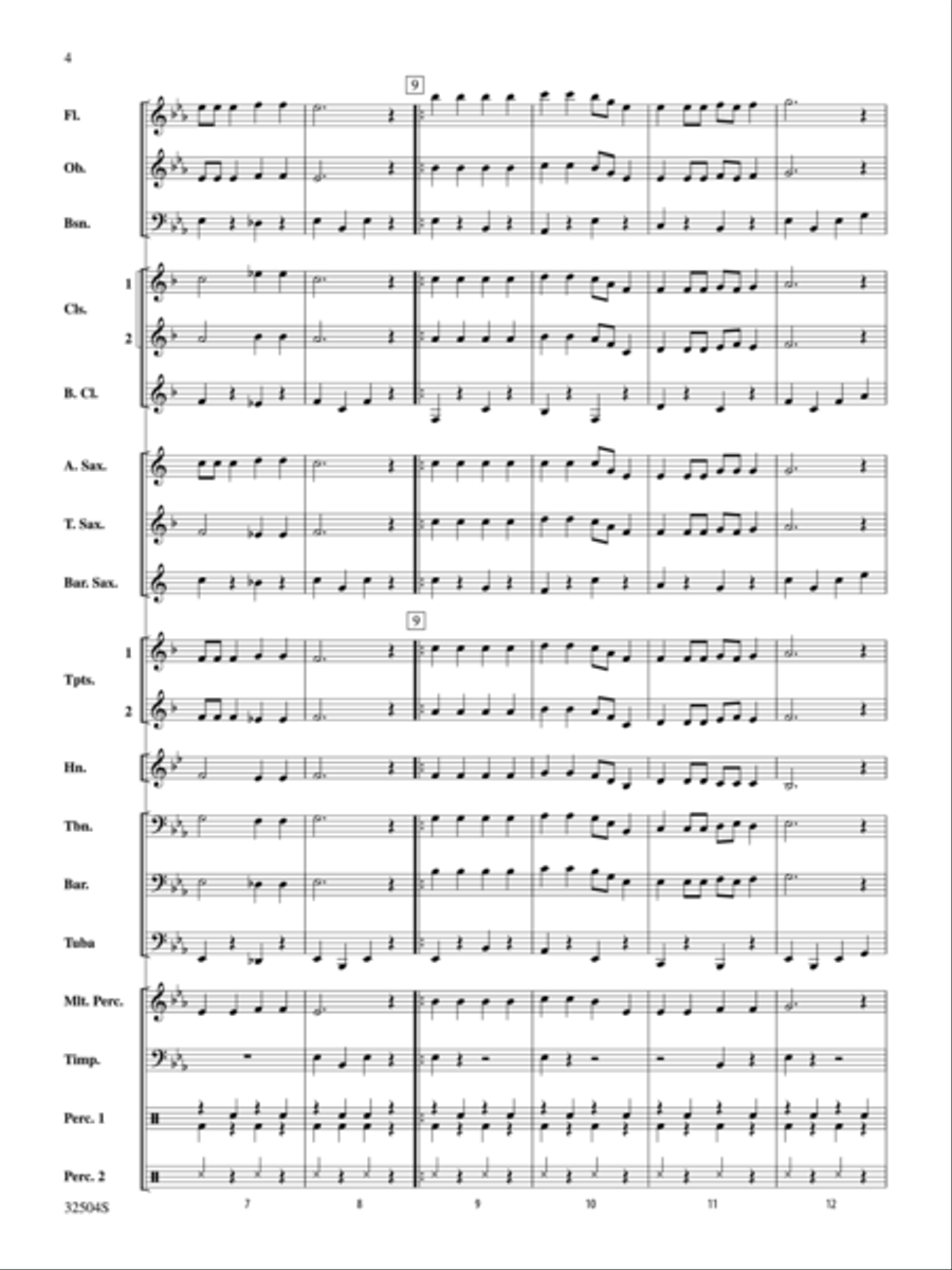 Rocky Top Concert Band scores gallery preview page 3