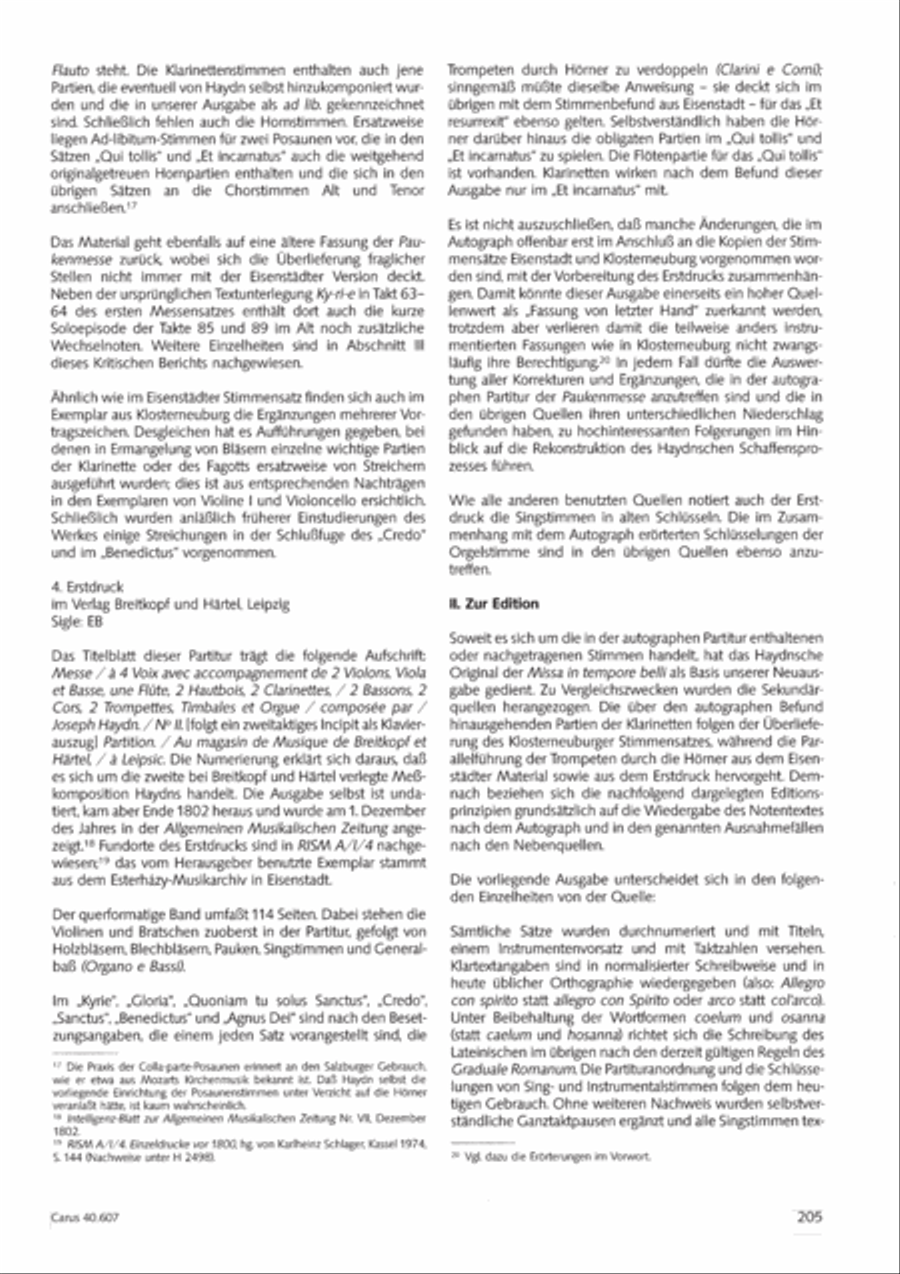 Mass in time of war (Missa in tempore belli) 4-Part scores gallery preview page 213