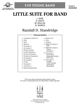 Little Suite for Band: Score