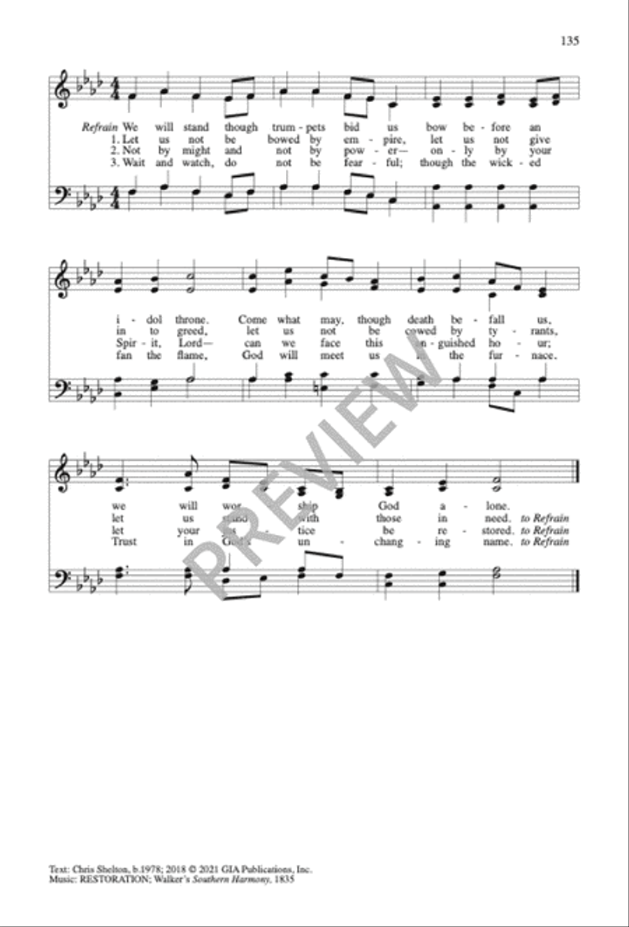 Sing No Empty Alleluias Sacred scores gallery preview page 121