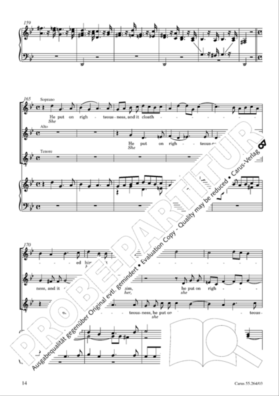 Israel in Egypt - Part I Israel in Egypt - Part I 4-Part scores gallery preview page 19