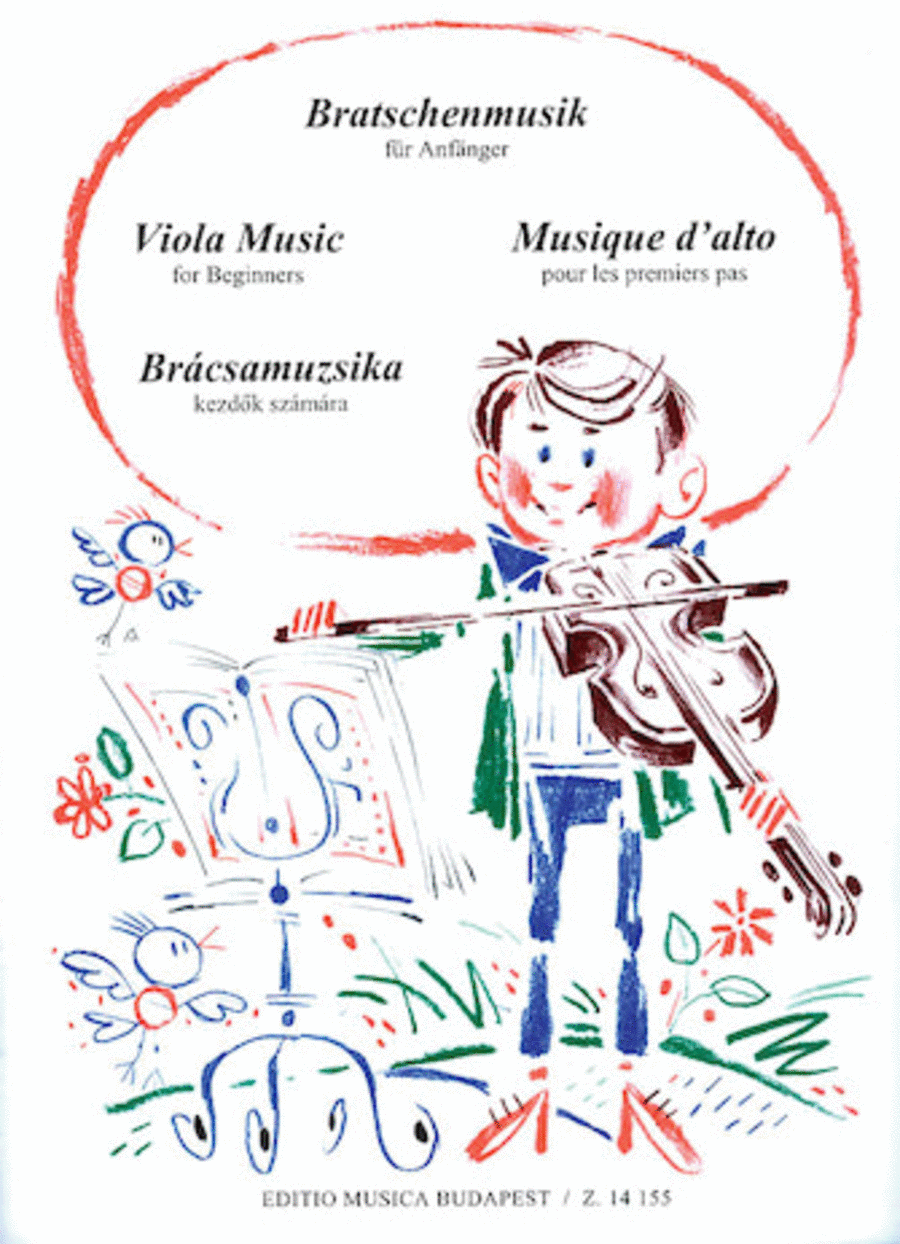 Viola Music for Beginners Piano Accompaniment scores gallery preview page 1