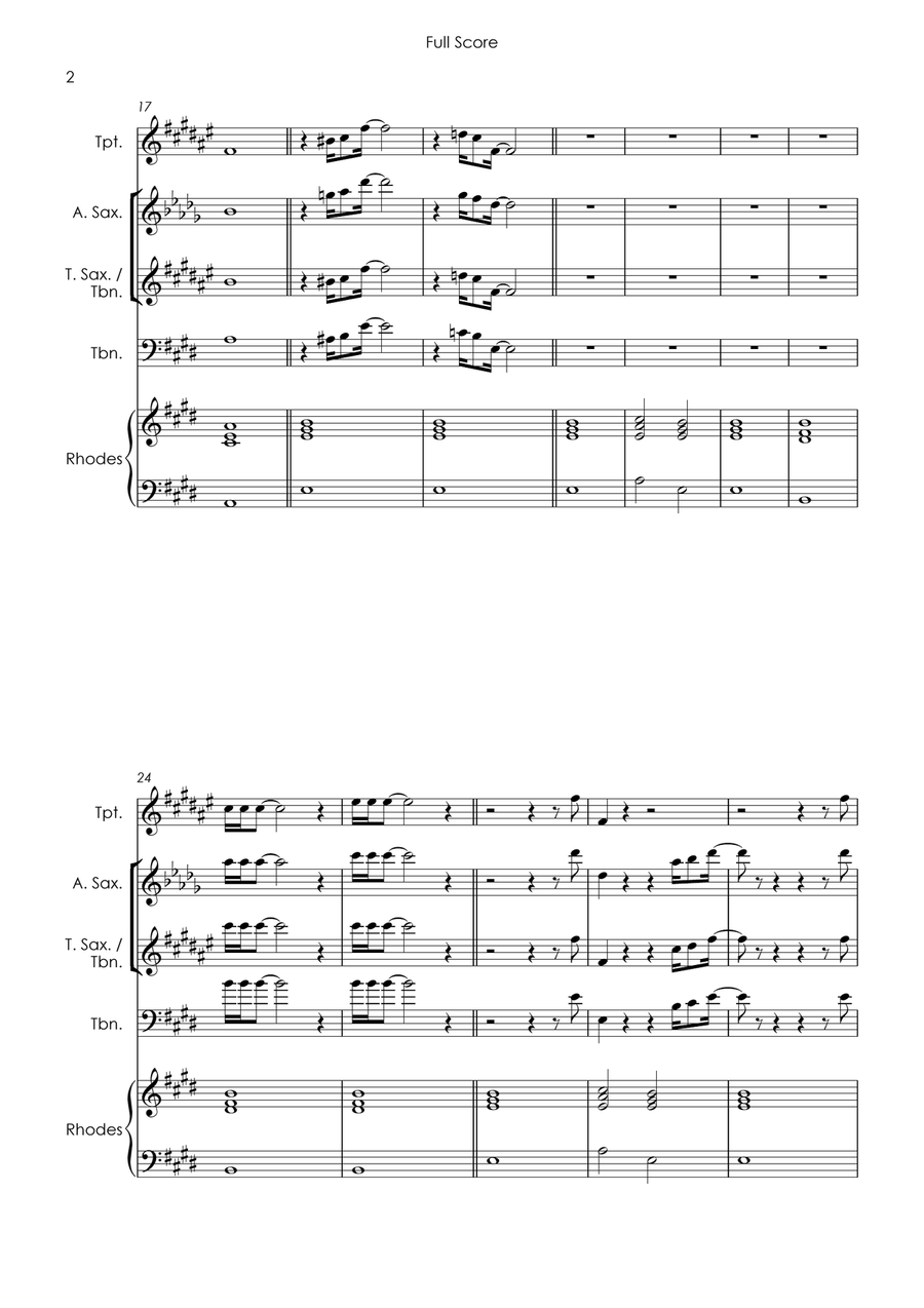 Son Of A Preacher Man Small Ensemble scores gallery preview page 4