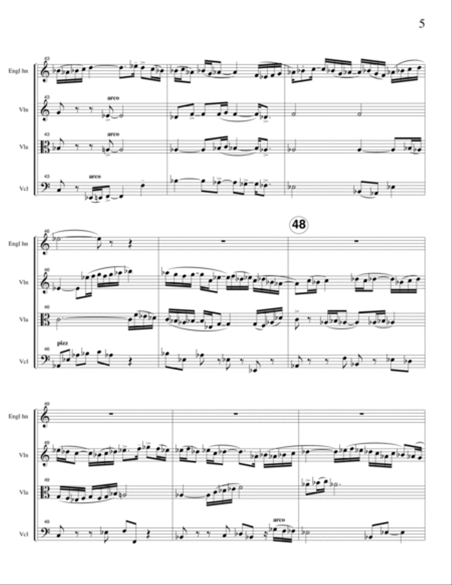 Bluebird Animato Small Ensemble scores gallery preview page 5
